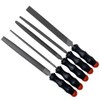 Würth Workshop File Set, 5 Pieces, 1 each of Flachstumpf,
