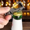 Ezranova 2 x Metal Key Fob, Bottle Opener, Double Ring