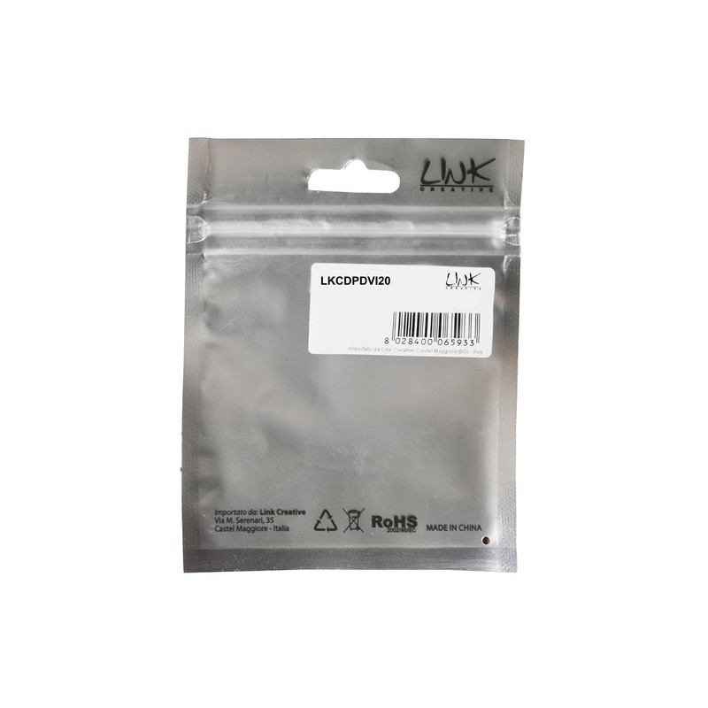 LINK LKCDPDVI20 Display Cable Male DVI-D (24+1) Male MT. 2