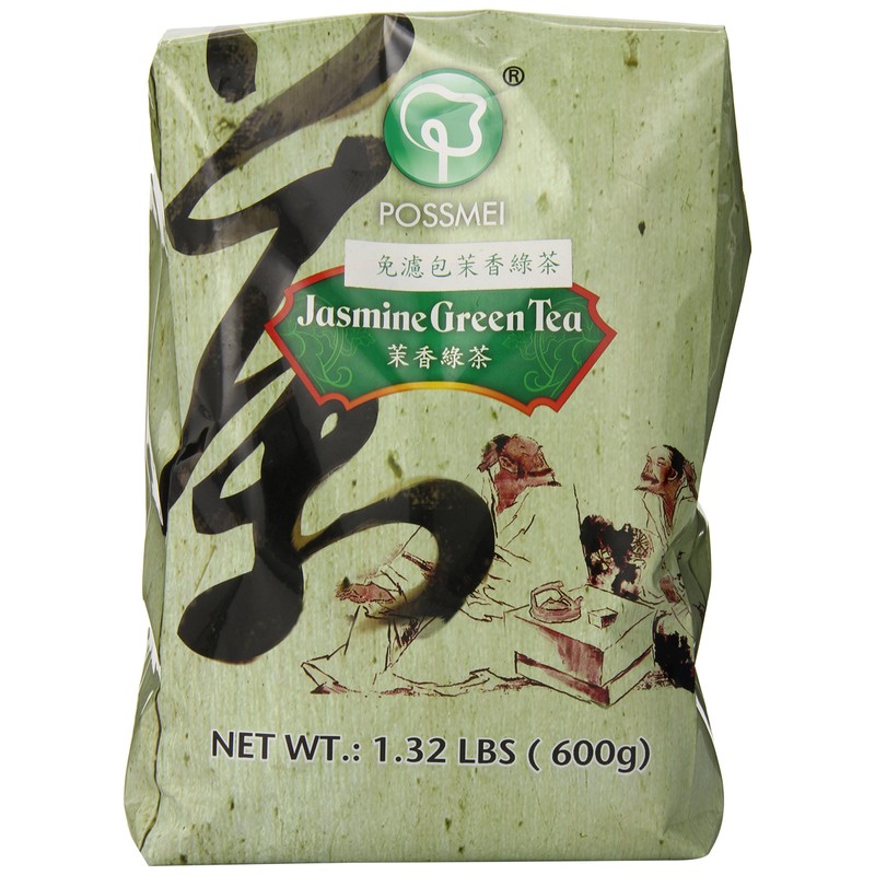 Possmei Jasmine Green Tea Bag, 1.32 Pound