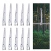 GRELWT 10 Pack 15.7" Barbed Wire Arm for 1-3/8" Chain