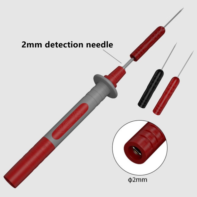 2 Pcs Back Probe Test Kits, 2mm Needle Test Probes