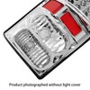 HECASA Tail Lights Compatible with 2007-2013 Toyota Tundra Pickup Truck