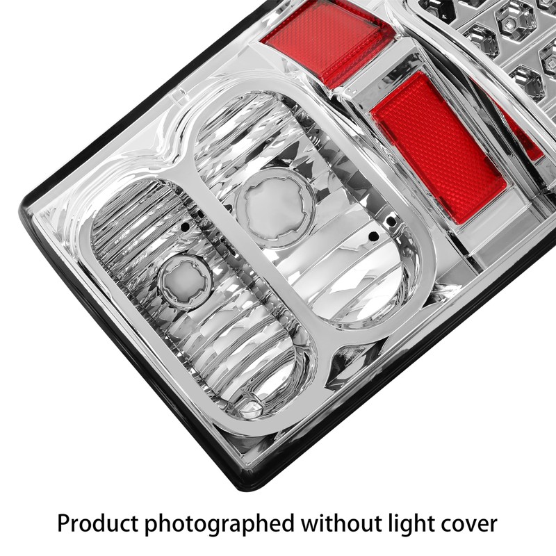 HECASA Tail Lights Compatible with 2007-2013 Toyota Tundra Pickup Truck