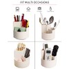 360-Degree Rotating Desk Pencil Holder with 3 Slots