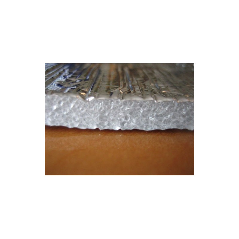 NASA TECH Reflective Platinum Double Car Garage Door Insulation Foam