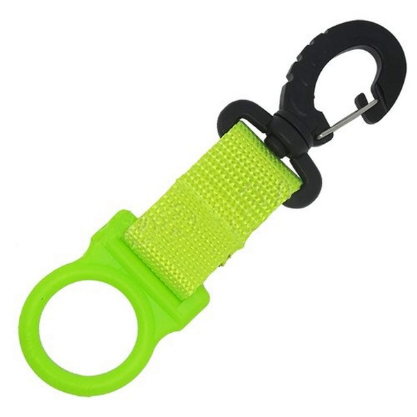 Scuba Choice Scuba Diving Regulator Octopus Holder with 1" Webbing and Clip, Yellow