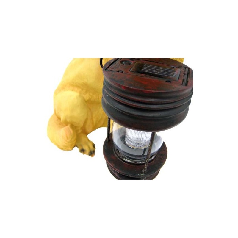 Solaration Labrador Retriever Outdoor Solar Garden Light Dog Lab