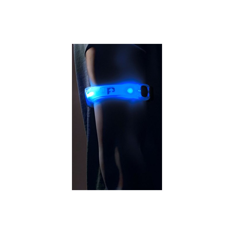 Ultimate Performance Flamborough LED Arm Band Light - Black/Blue, One