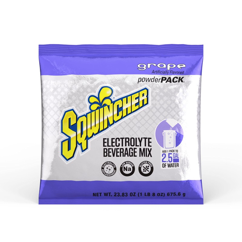 Sqwincher Powder Pack, Lemon Lime, 23.83 oz Packet (Pack of