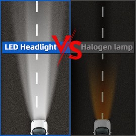 Fits for 1999-2010 Jeep Grand Cherokee High Low Beam Fog Lights Bulbs Combo Pack, 6000K White Plug-and-Play Bright Bulbs, Pack of 6