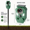 Solar Animal Repeller for Yard and Garden – Motion-Activated Ultrasonic