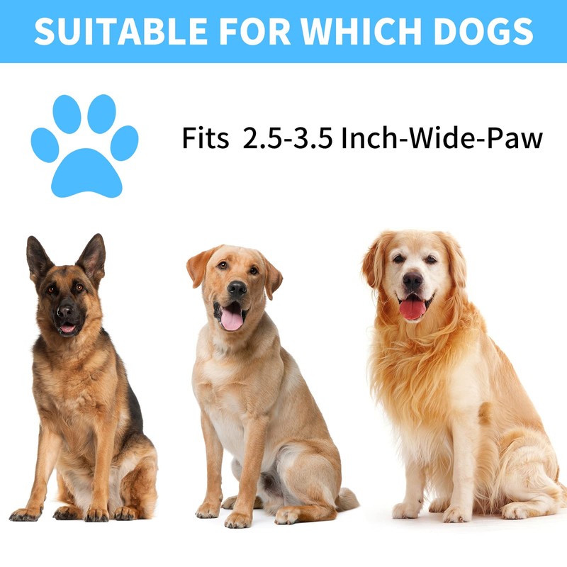 Comotech Dog Paw Cleaner with Bath Brush & Absorbent Towels