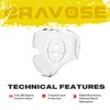 BRAVOSE Elite 2.0 Boxing Headguard | Professional Velcro Boxing, Training,