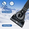 HUANGLG Ice Scraper for Car Windscreen, 2Pcs Car Ice Scraper,