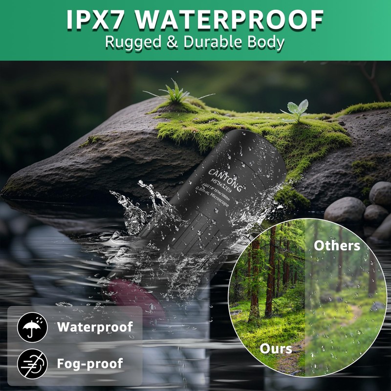 8x32mm Monoculars for Adults High Power Clear View, Easy Focus,