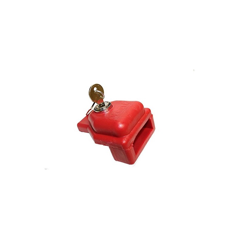 Jendyk Glad-KA Red Plastic Glad Hand Lock (Keyed Alike), 1