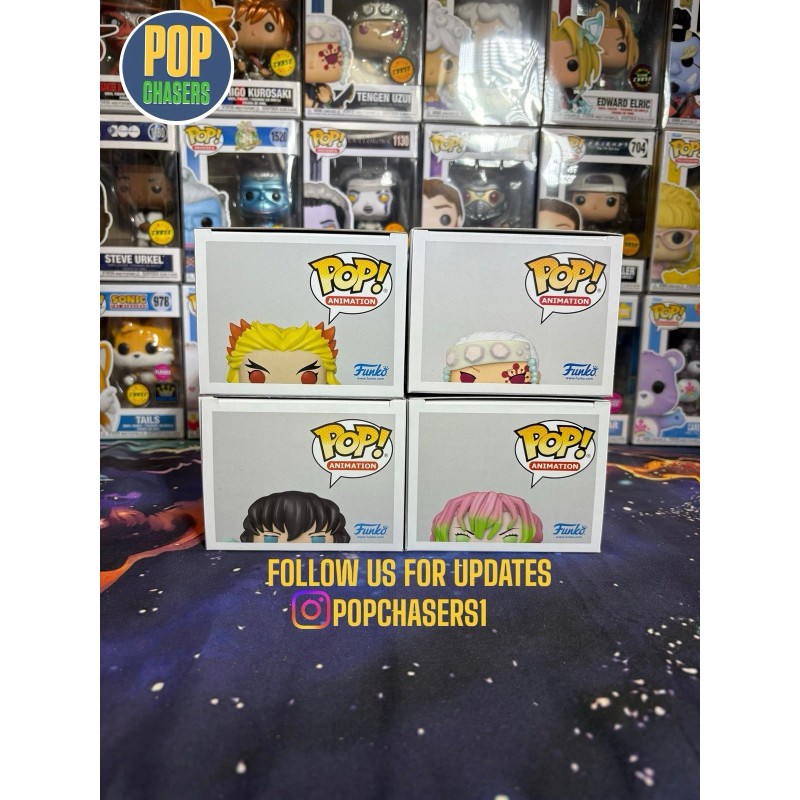 Funko POP! Animation: Demon Slayer - Hashira Funko Set #1308,1533,185
