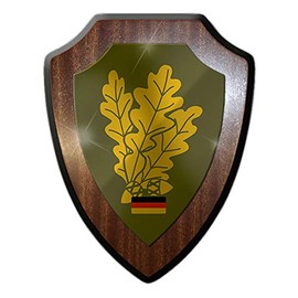 Copytec #19854 Coat of Arms Wall Plaque Beret Badge German Army