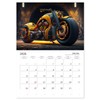 Motorcycle - Love on two Wheels (Monthly Wall Calendar 2025