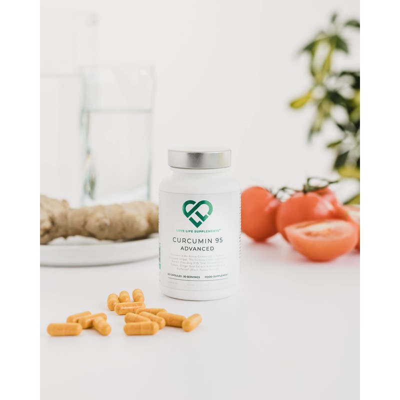 Curcumin 95 Advanced by LLS | High Strength Curcumin (the