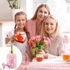 Reallnaive Pink Bow Soap Dispenser Cute Coquette Hand Soap Dispenser