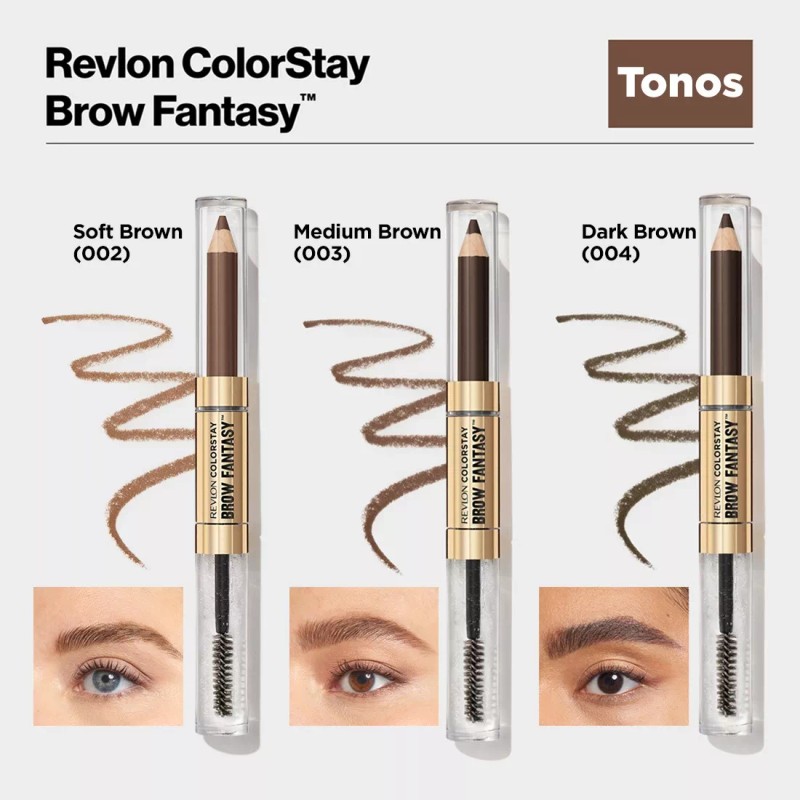Revlon Lápiz Y Gel De Cejas Revlon Brow Fantasy Tono