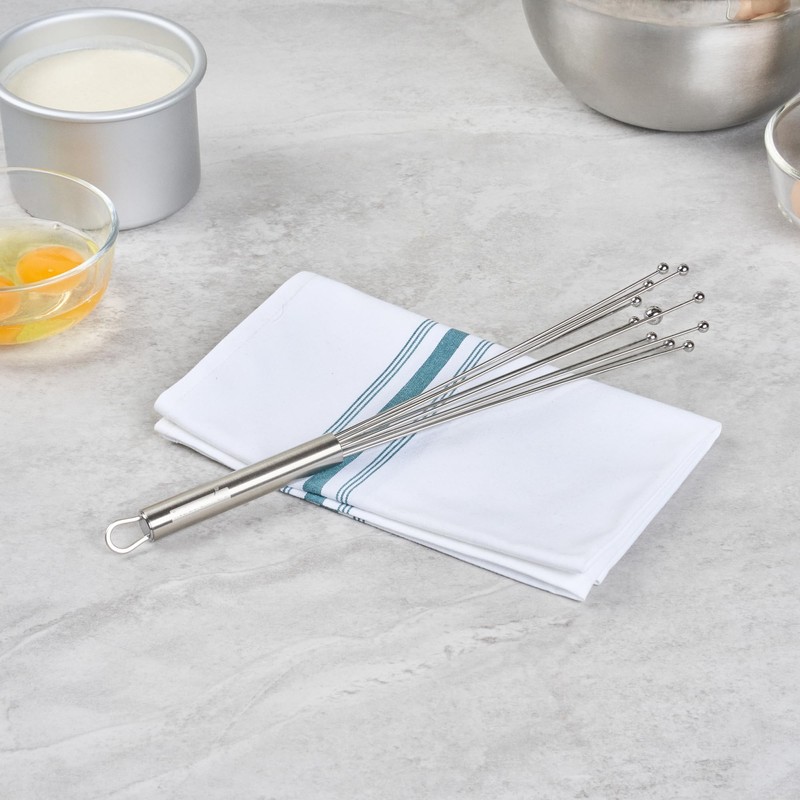 Restaurantware 12.5 in Stainless Steel Ball Whisk - German Standard