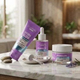 Eccobella Hydra Glow Ácido Hialurónico Facial Set 3 Pz