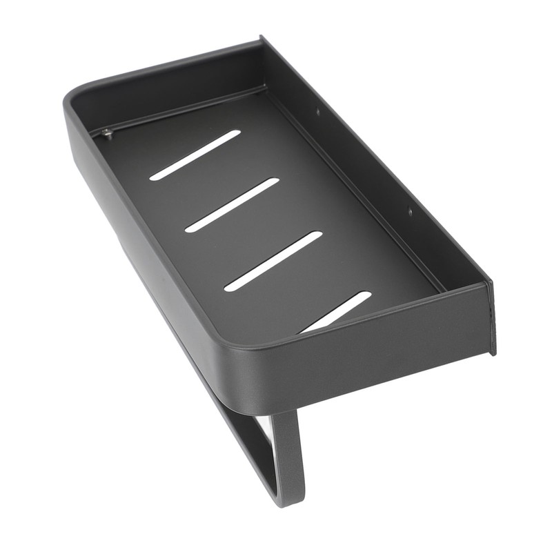Shower Caddy Wall Mount Shelf Basket Aluminium Large Capacity Modern