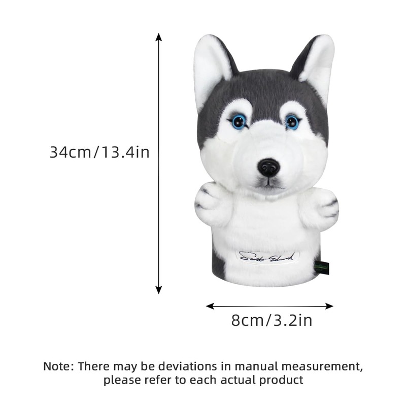 Scott Edward Driver Novelty Golf Head Cover, Cute Animal, Fit