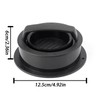 GLDFYYDS Cast Iron Burger Press Set, Compact Meat Press with