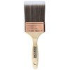 Shur-Line 55537N Premium Paint Brush, Poly/Nylon Blend Bristles, Flat w/Fine