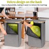 efluky Recycling Bin Holder 100L, 26 Gallon Trash Can with