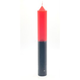 9 Inch Double Action Reversible Candles Red Black