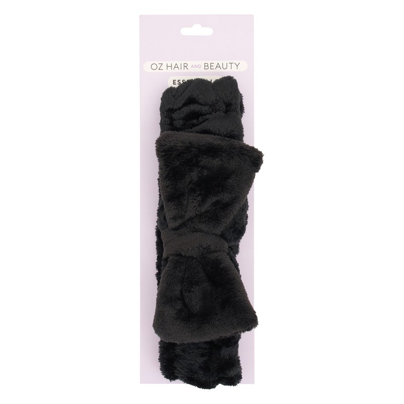 Oz Essentials Headband with Bow - Black