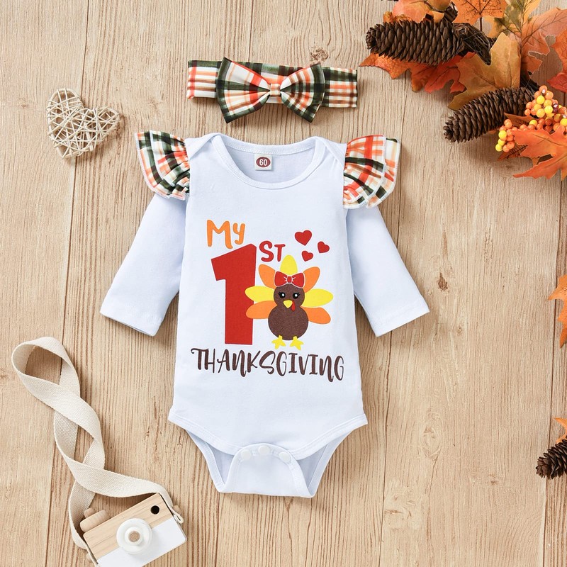 Conjunto de ropa para bebé recién nacida con estampado de