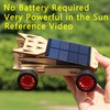 2 Set STEM Kit,Solar Model Car Building Project Science Experiment