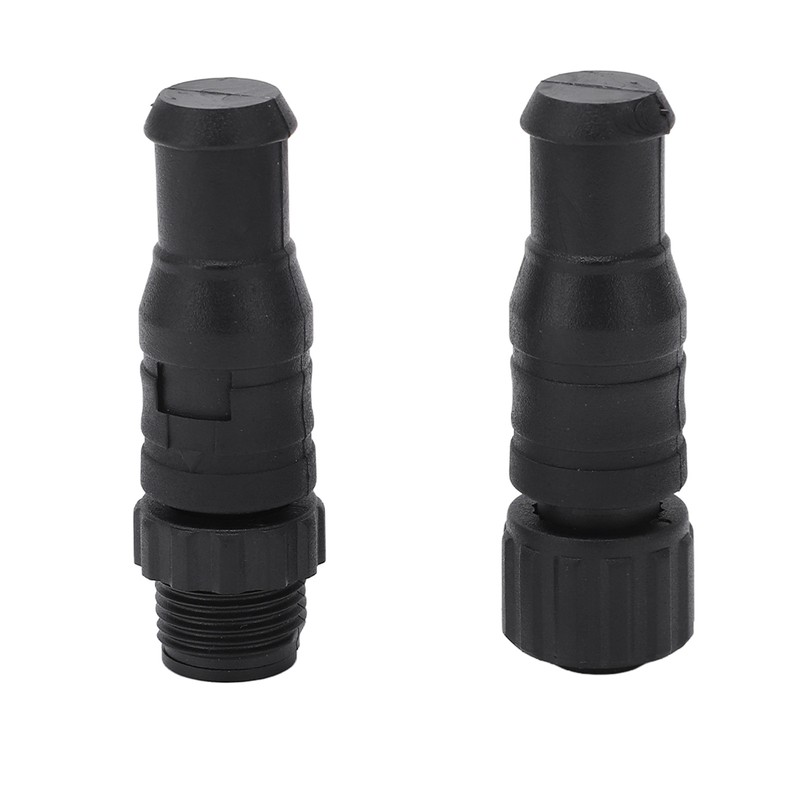 2PCS Marine for NMEA 2000 Terminators M12 Male Female 5