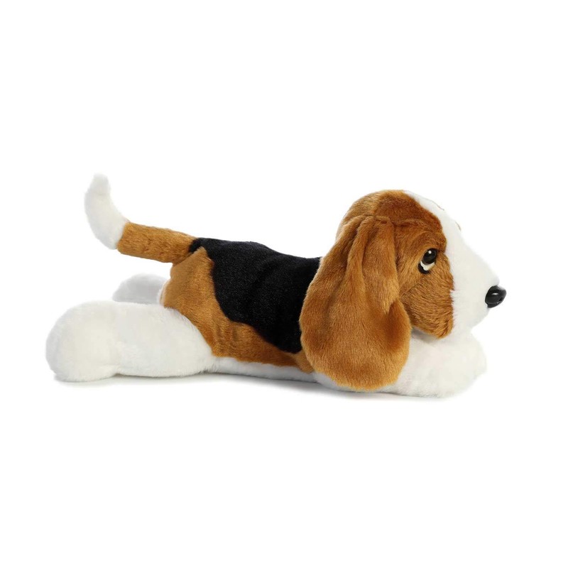 Aurora, 31567, Flopsies Basset Hound, 12In, Soft Toy, Multi-Coloured