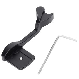Camera Thumb Support Grip,Aluminium Alloy Thumb Grip Handle Hot Shoe Accessory for Q Mirrorless Camera