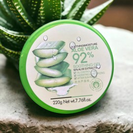 Natural Aloe Vera Soothing Gel Pure Gentle After Sun Moisturizing Skin 7.76flOz.