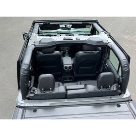 Shadeidea JT Roll Bar Padding Compatible with Jeep Gladiator 2018-2023 - Black Vinyl Foam Laminated Pad Cover Kit Protection Sahara Rubicon with Grab Bag - 3 Year Warranty