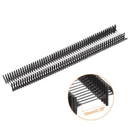 MECCANIXITY Standard Tagging Fasteners Plastic Regular for Garment Price Tag Label Tagging Barbs Black 0.39 Inch/10mm Pack of 1000