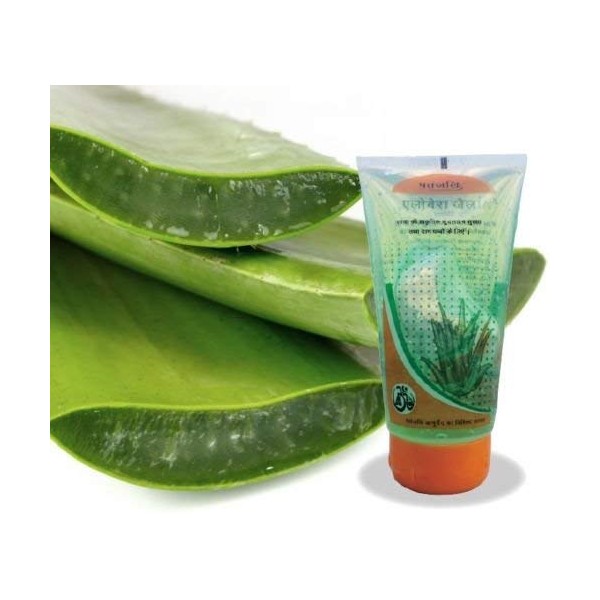 Patanjali Aloe Vera Gel 60ml natural beauty remove pigmented spots Glowing Skin