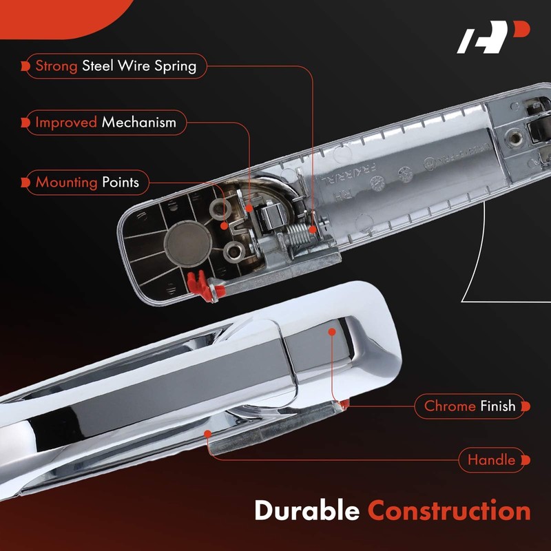 A-Premium Front or Rear Right Passenger Side Exterior Door Handle