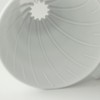Hario V60 hand drip coffee dripper for 3~4 people (white)