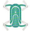 MightySkins Skin Compatible with ZEROTECH Dobby Pocket Drone – Sharp