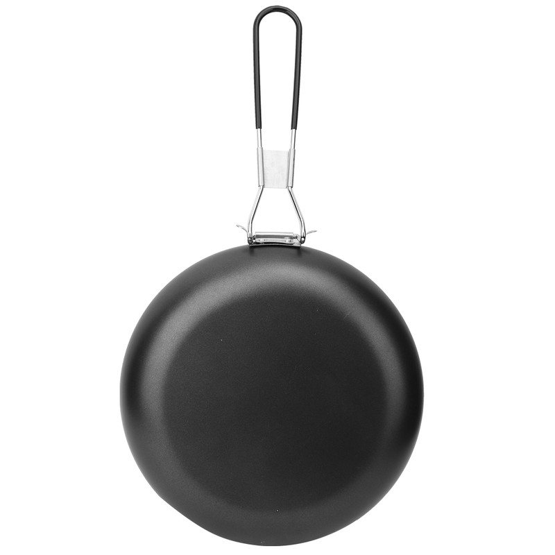 Outdoor Portable Pan Foldable Camping Cookware Non‑Stick Pan Cooking Frying