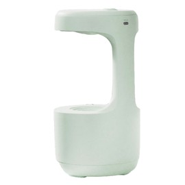 EVGATSAUTO Droplet Humidifier, Smart Quiet High Capacity Desktop Cool Mist Humidifier for Baby Room for Office (Light Green)